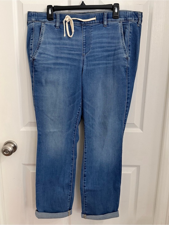 torrid Denim - torrid Light Blue Cropped Denim Jogger Jeans